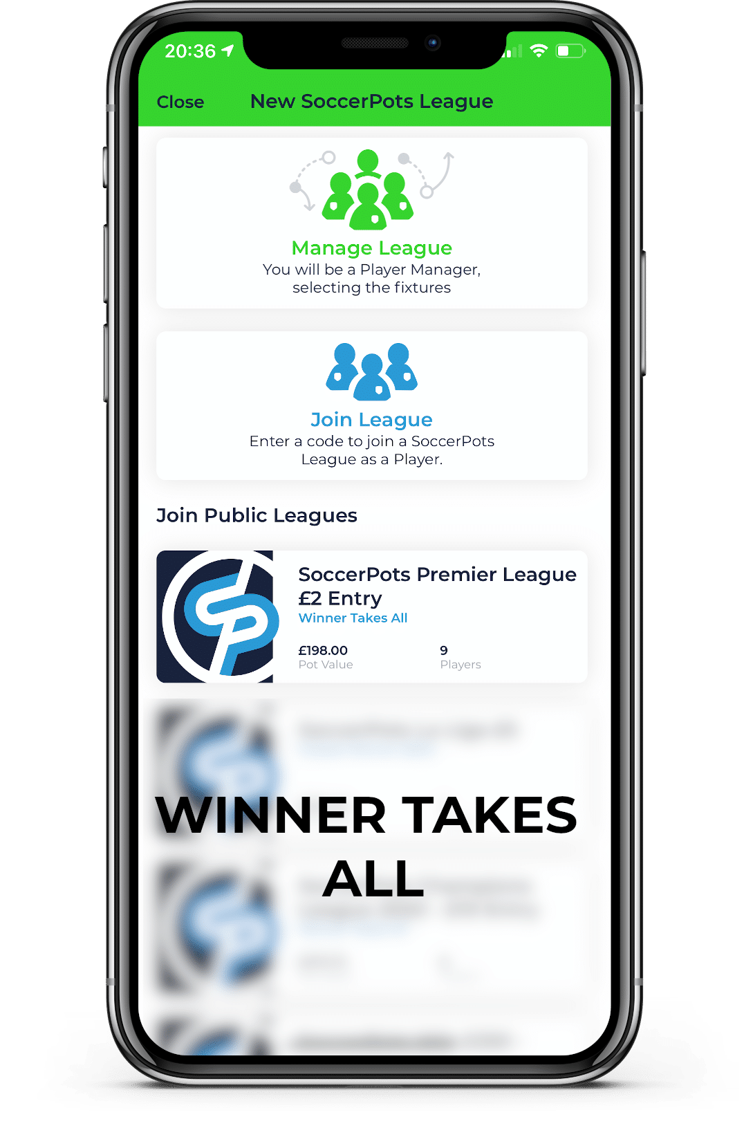 SoccerPots Homepage